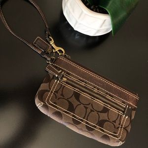 Authentic Coach Wristlet